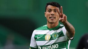 Pedro Porro feliz pelo jogo 50 com a camisola do Sporting