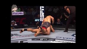 Lutador sensação do UFC voltou após batalha contra a Covid-19 e deu um verdadeiro show