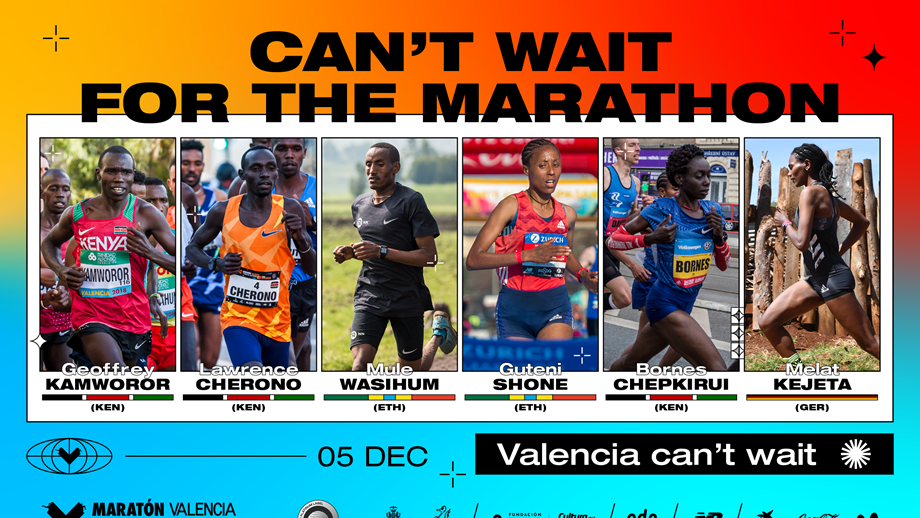 Maratona de Valência apresenta elite de olho nas melhores marcas do ano