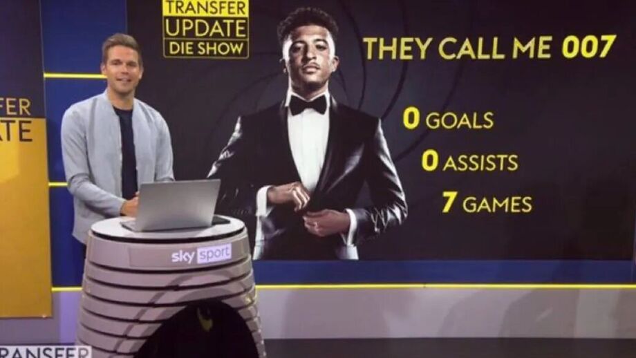 Jadon Sancho: 007 por maus motivos