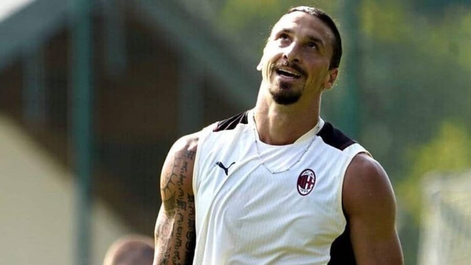 Avançado sueco do Milan comemorou os 40 anos 