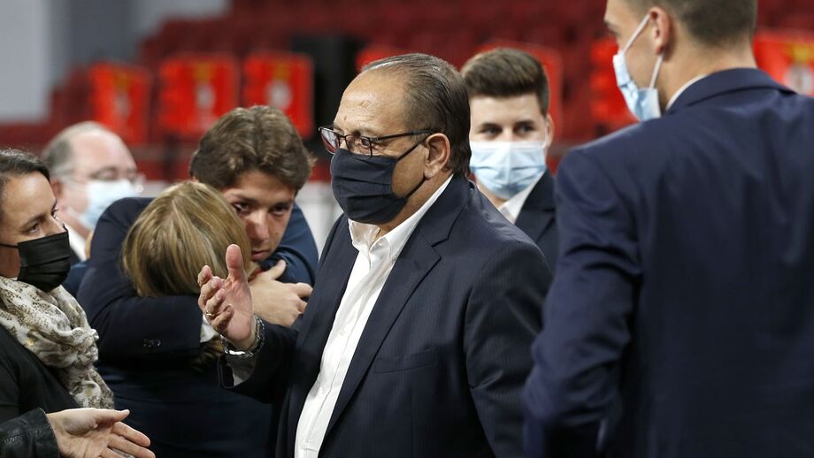 Vítor Costa (ao centro) e restante família estiveram na tomada de posse 