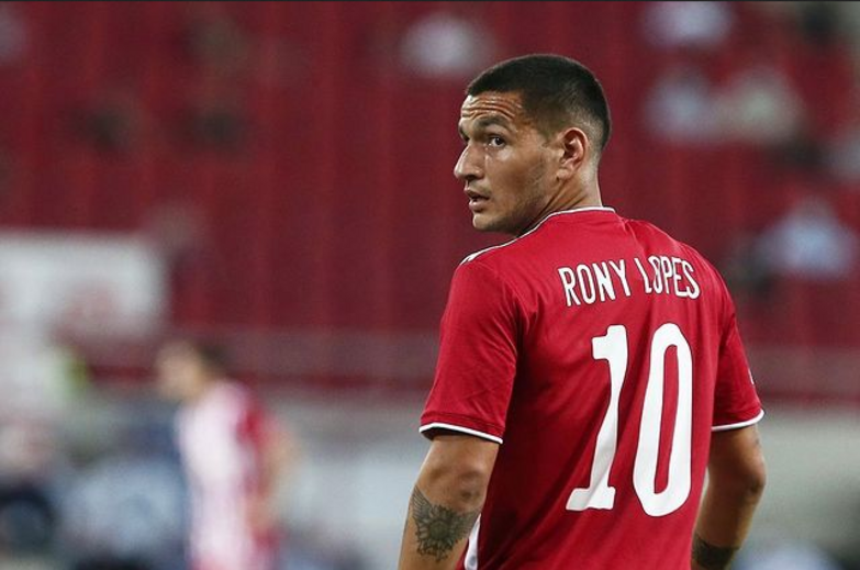 1305. Rony Lopes (Olympiacos), 7,2 M€ (-1,93 M€)