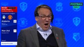 Grande remate de Cristiano Ronaldo nos descontos motivou reação deste antigo craque do Arsenal