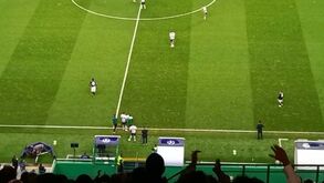 A ovação da noite no Sporting-Besiktas e o topo sul de Alvalade a cantar 