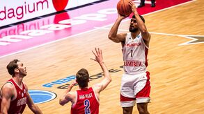 Aaron Broussard foi herói no triunfo do Benfica frente ao Den Bosch