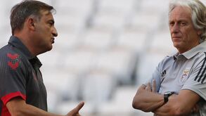 Jorge Jesus vs. Sp. Braga: minhotos sempre foram um 'osso duro de roer' para o treinador do Benfica