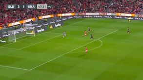 Passe em profundidade de Everton e Rafa a bisar: foi assim o 4-1 do Benfica ao Sp. Braga