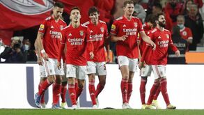 Máquina virada para o ataque: Benfica chega aos 27 golos na Liga 