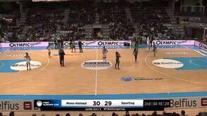 Comissário interrompeu jogo do Sporting em basquetebol devido aos adeptos leoninos e Luís Magalhães resolveu assim