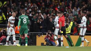 Pepe expulso contra a Irlanda não joga 'final' com a Sérvia
