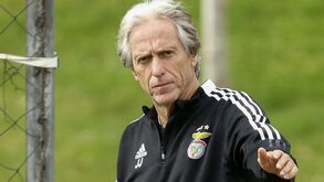 Benfica venceu Estrela num jogo-treino: Seferovic e Lázaro dão boas notícias a Jorge Jesus
