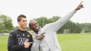 Usain Bolt queria Conte no Man. United e avisa: «Ronaldo salvou-nos em todos os jogos»