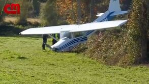 Avioneta aterra de emergência em Santo Tirso