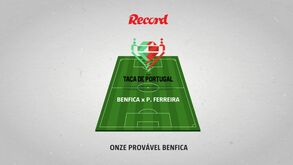 Sem Lucas Veríssimo mas com.… três centrais: o onze provável do Benfica para o jogo com Paços de Ferreira