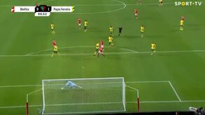 Rafa fez o terceiro do Benfica ao Paços com um remate colocadíssimo