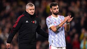 Bruno Fernandes deixa mensagem a Solskjaer: «Muito grato por ter acreditado em mim»