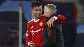 Cristiano Ronaldo despede-se de Solskjaer: «Um ser humano excecional»