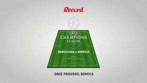 O onze provável do Benfica para o jogo decisivo com o Barcelona