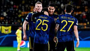 A crónica do Villarreal-Manchester United, 0-2: Salvador Ronaldo em filme repetido