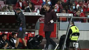 Carvalhal e as lesões graves no Benfica-Sp. Braga: «É o risco das equipas jogarem após 3 ou 4 dias»