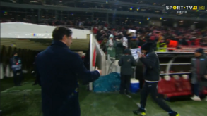 Spalletti e a 'nega' a Rui Vitória: «É fácil cumprimentar depois só porque ganhaste»