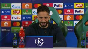 Questionaram Rúben Amorim sobre o Bayern e a resposta gerou risos na sala de imprensa: «Aí é rezar...»