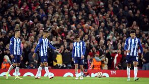 As notas dos jogadores do FC Porto frente ao Liverpool: Uribe bem puxou mas a pólvora estava seca
