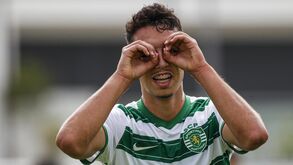 Pedro Silva fez o primeiro golo na vitória do Sporting 