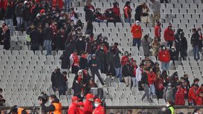 Adeptos presentes no Jamor visaram Proença após o Belenenses SAD-Benfica