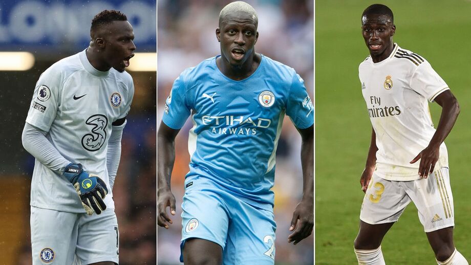 Edouard Mendy (Chelsea), Benjamin Mendy (Man. City) e Ferland Mendy (Real Madrid)