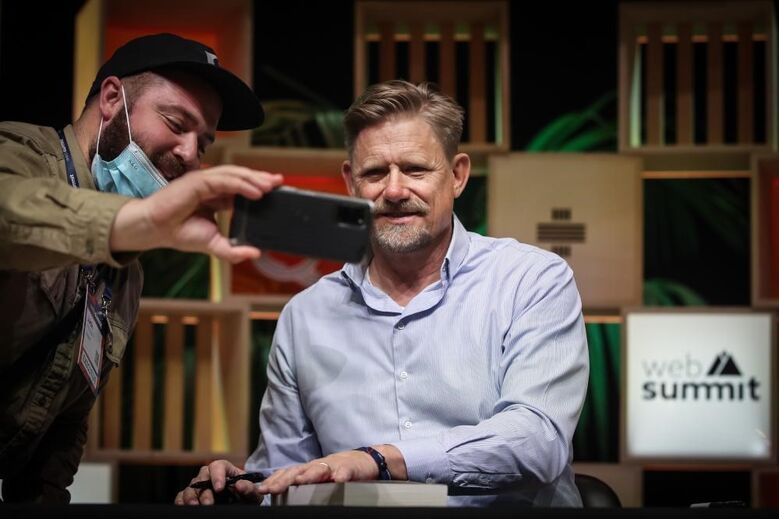 Peter Schmeichel esteve na Web Summit, a propósito da sua biografia 'One'