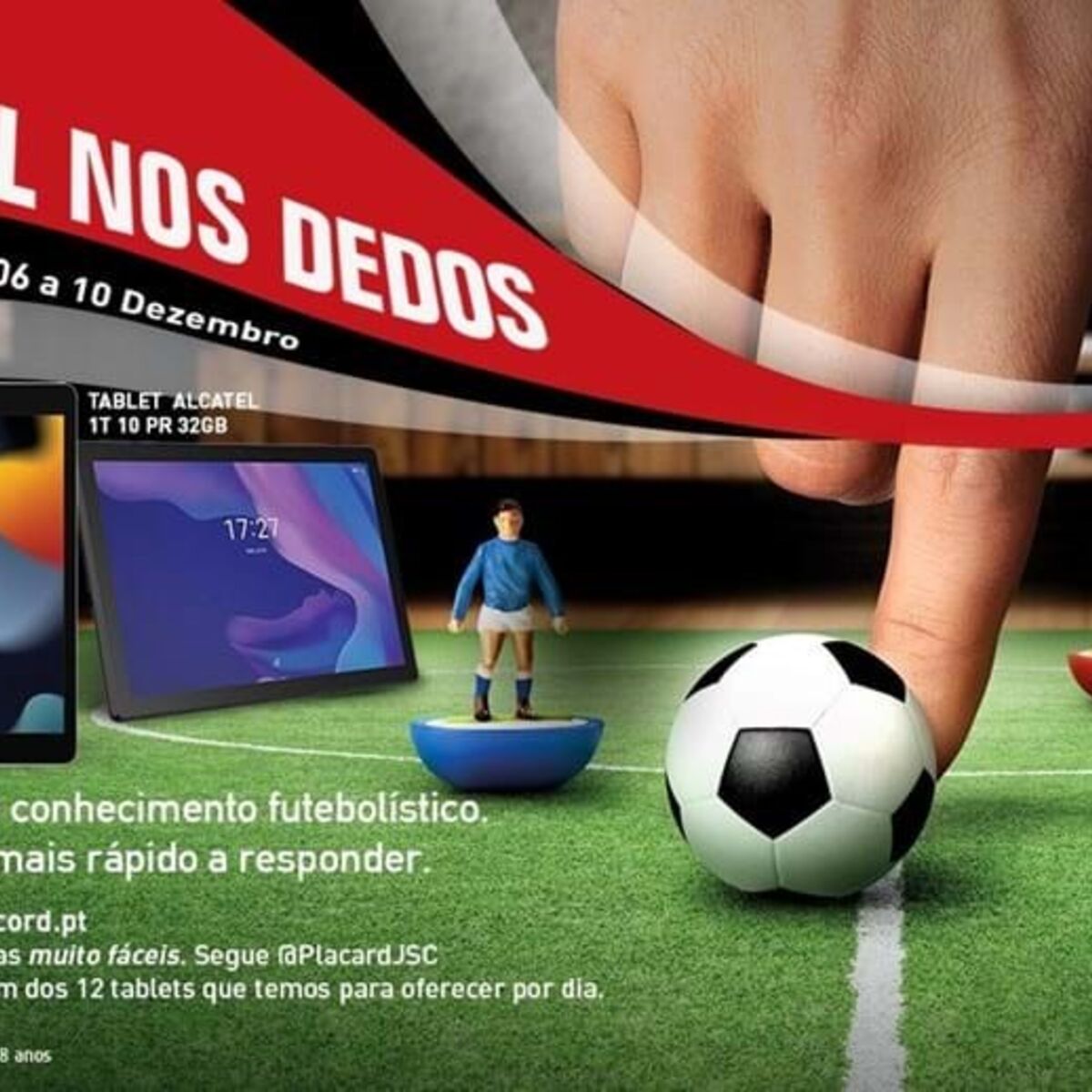 Prova que sabes tudo sobre futebol e podes ganhar um iPad: basta