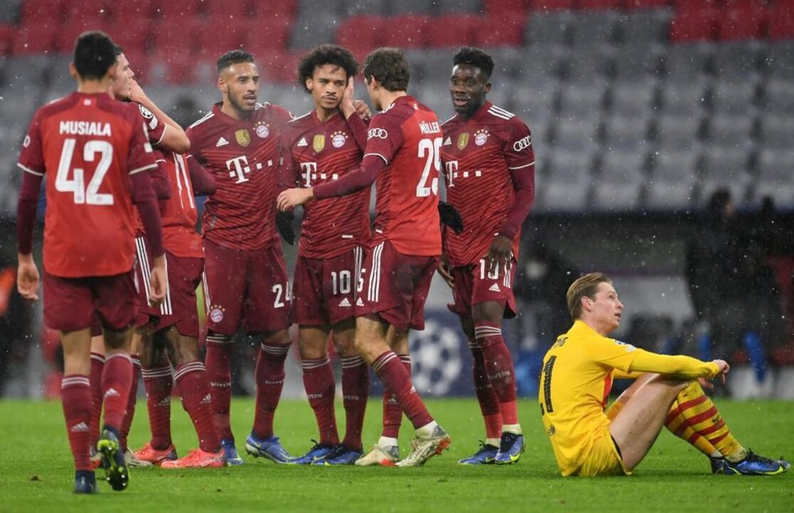 A alegria do Bayern e o desalento do Barça 