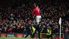 A crónica do Manchester United-Arsenal, 3-2: Ronaldo mostra-se a Rangnick