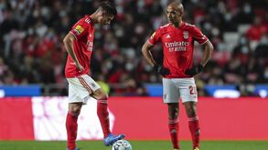 As notas dos jogadores do Benfica frente ao Sporting: João Mário a colar os cacos