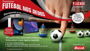 Futebol nos dedos: responde a este quiz e habilita-te a ganhar prémios!