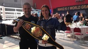 Kickboxing: Sofia Oliveira e Fábio Veiga de ouro no 'Grand Prix' de Praga