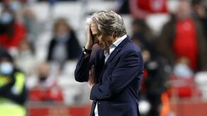 Jorge Jesus encostado à parede: pode sair já do Benfica se não vencer o Dínamo Kiev