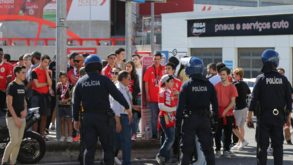 Tensão na Luz antes do Benfica-Dínamo Kiev devido a confrontos entre adeptos