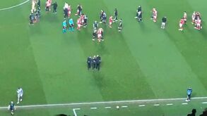 Festa na Luz, abraços entre Jesus, Luisão e Rui Pedro Braz e os vários 'Eu amo o Benfica'