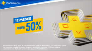 PS Plus: Subscrição de 12 meses disponível com desconto