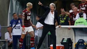 Gabigol recorda 'bronca' de Jorge Jesus na final da Libertadores: «Ele queria matar-me!»