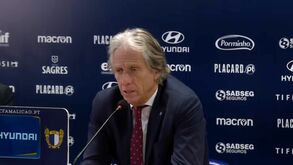 Jorge Jesus explica por que considera o Benfica 