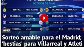 Benfica-Real Madrid na Champions: jornais espanhóis dizem que o sorteio foi 