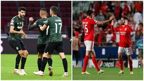 Já são conhecidas as datas dos jogos de Sporting e Benfica nos 'oitavos' da Champions