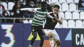 A crónica do Caldas-Sporting B, 0-0: salvos pelo poste