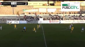 Do distrital de Viseu chega este golaço desde o meio-campo