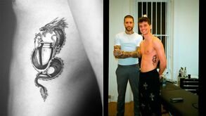 Porto na memória e 'marcado' na pele: Mason Mount tem um dragão tatuado no corpo