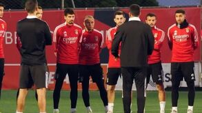 Benfica mostra imagens do primeiro treino de Nélson Veríssimo